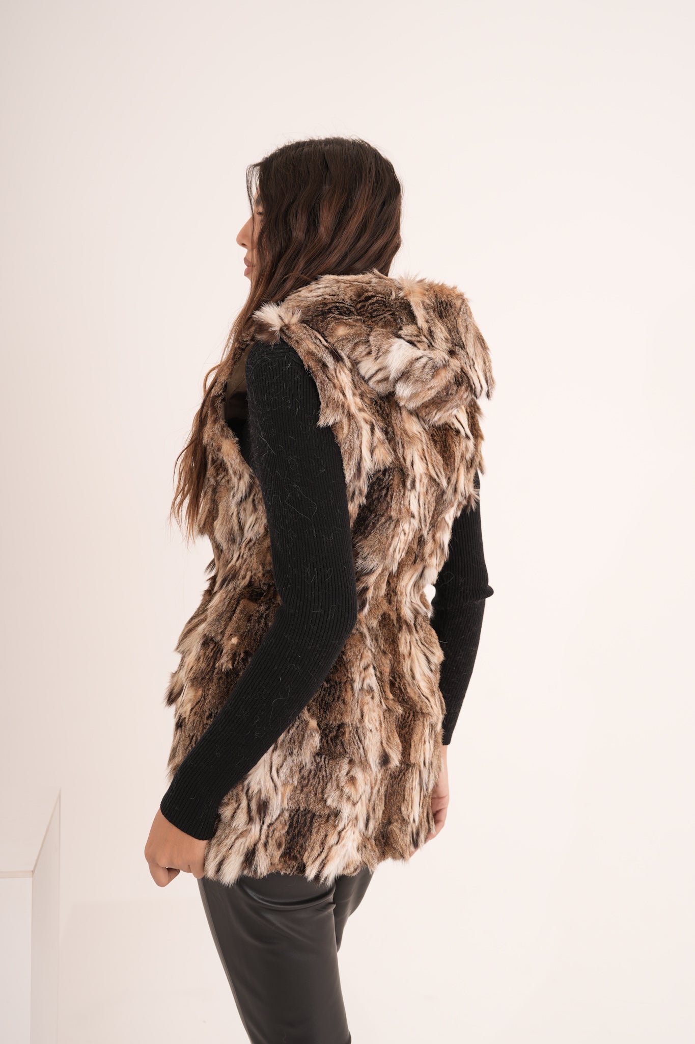 Gilet in lapin Nora