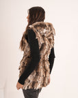 Gilet in lapin Nora