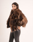 Bomber in volpe choco