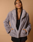 Visone luxury Sofy grey blue