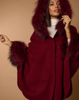 DIVA LUXURY CAPE bordeaux