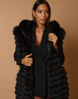 Gilet volpe leonie black