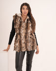 Gilet in lapin Nora
