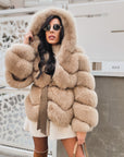 Volpe Peony Nude fox luxury