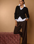 Cardigan Nives 100% lana ART 6622300