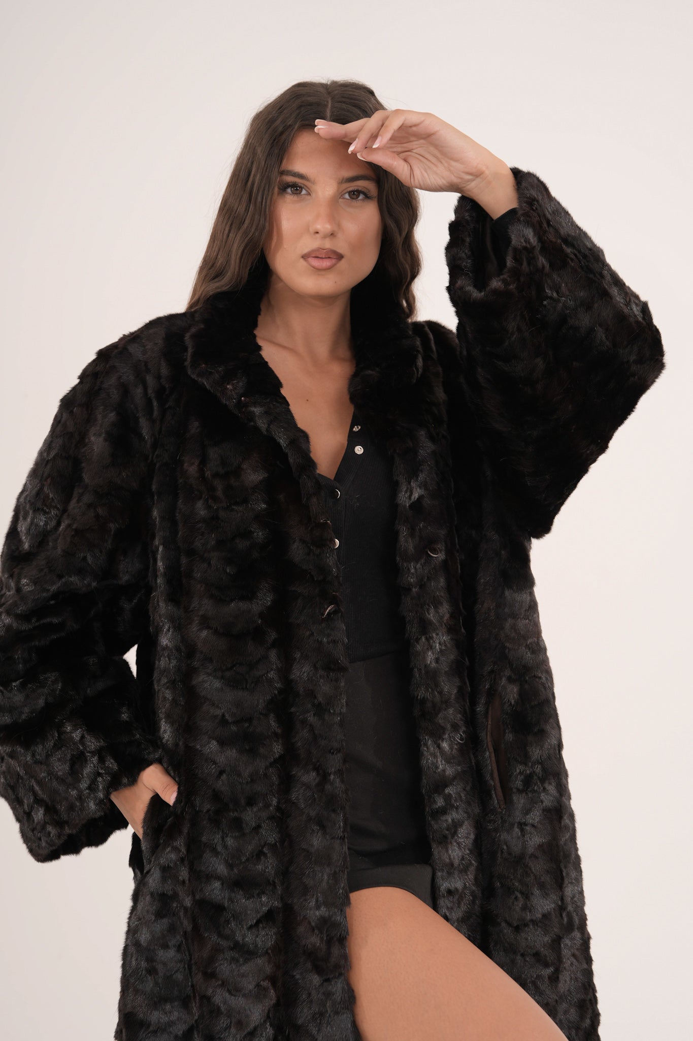 Visone celeste silver lux
