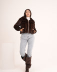 Bomber in visone AMALY