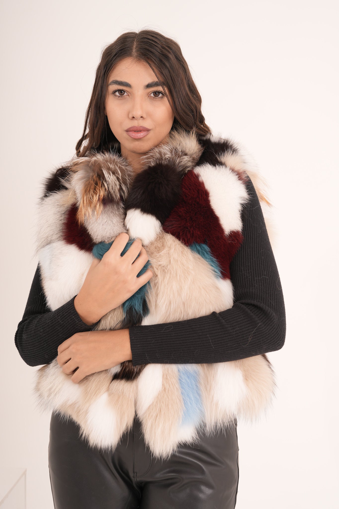 Gilet color volpe