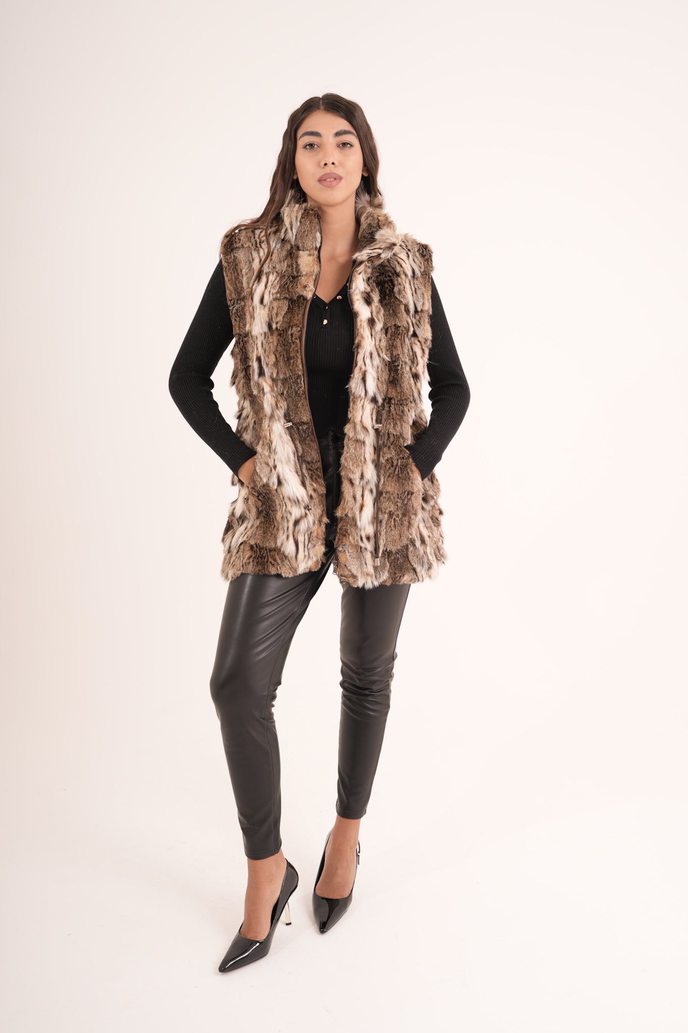 Gilet in lince