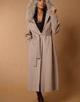 Dianne luxury coat beige