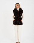 Gilet visone paula