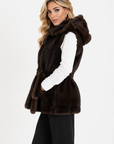 Gilet visone Paola
