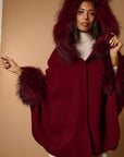 DIVA LUXURY CAPE bordeaux
