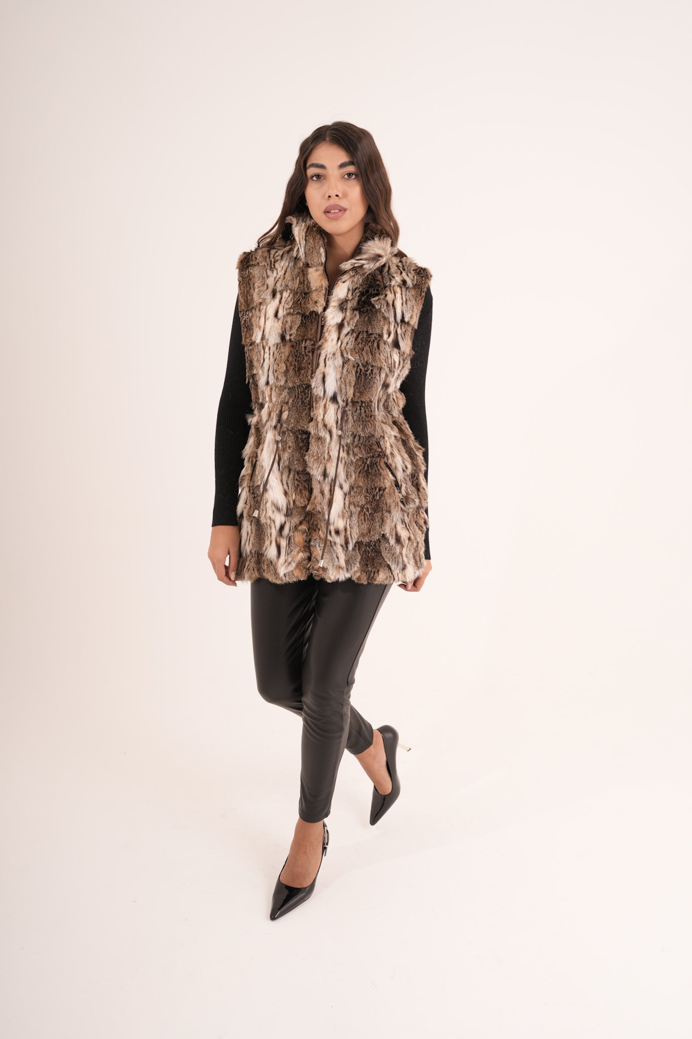 Gilet in lince