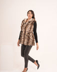 Gilet in lapin Nora