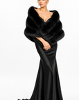 Stola in volpe black Luxury