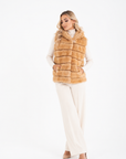 Gilet visone Tiziana
