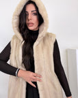 Gilet visone white