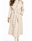 Cappotto 50%lana 50%cashmere panna
