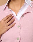 Cardigan pull Diana lana e CASHMERE