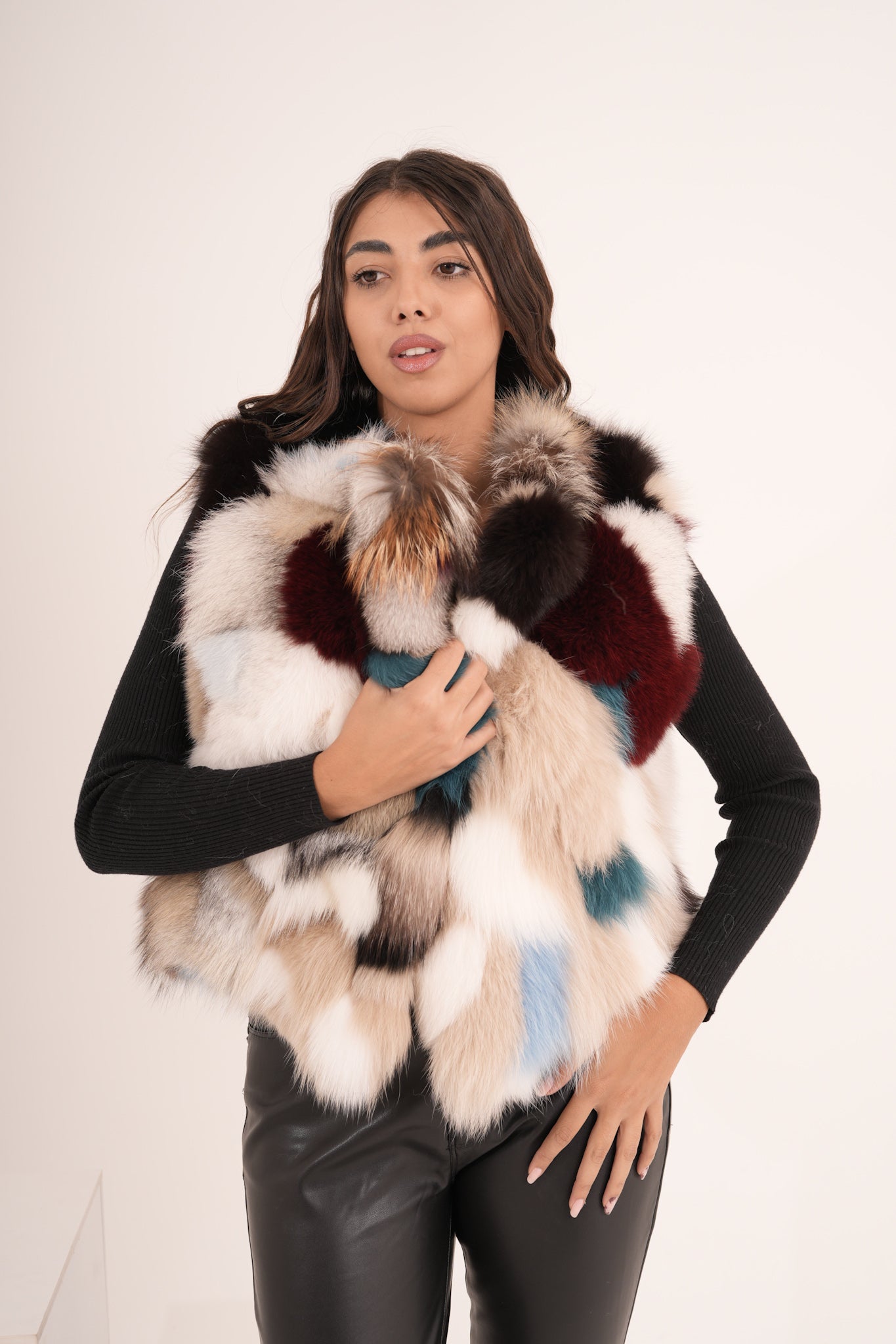 Gilet color volpe