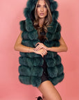 Gilet in volpe green