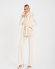 Gilet visone Sabrina