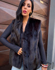 Gilet visone ghep