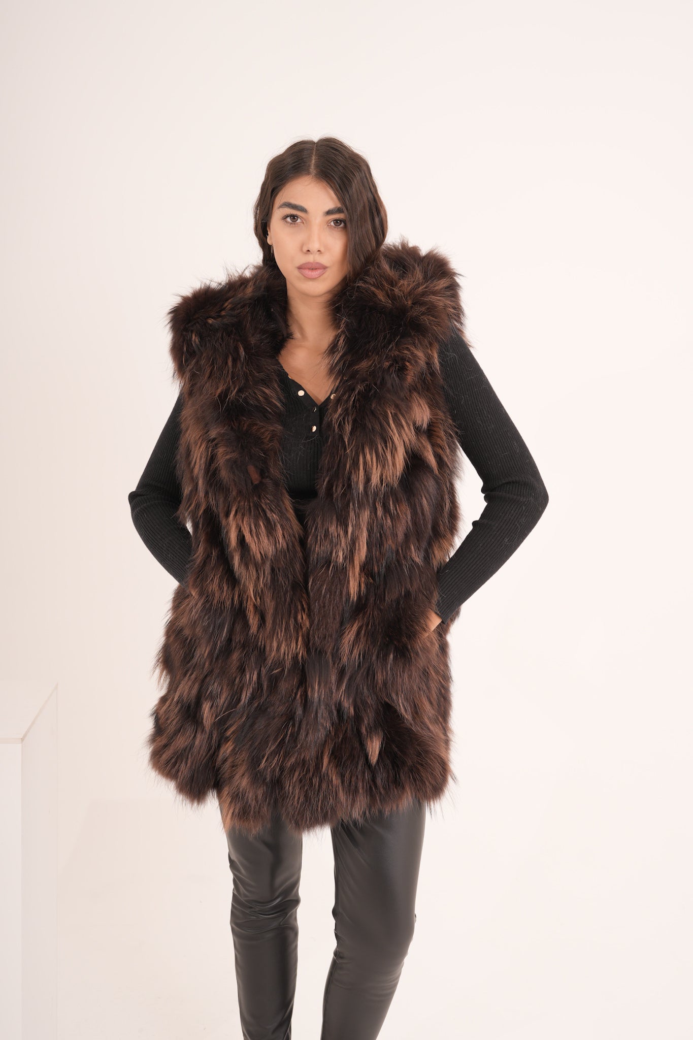 Gilet in volpe Brown mood