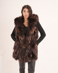 Gilet in volpe Brown mood