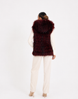 Gilet volpe ibisco
