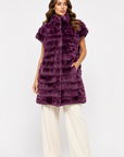 Gilet cincilla’ luxury