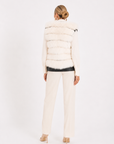 Gilet volpe papavero