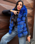 Gilet in volpe Milano