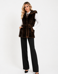 Gilet visone Paola
