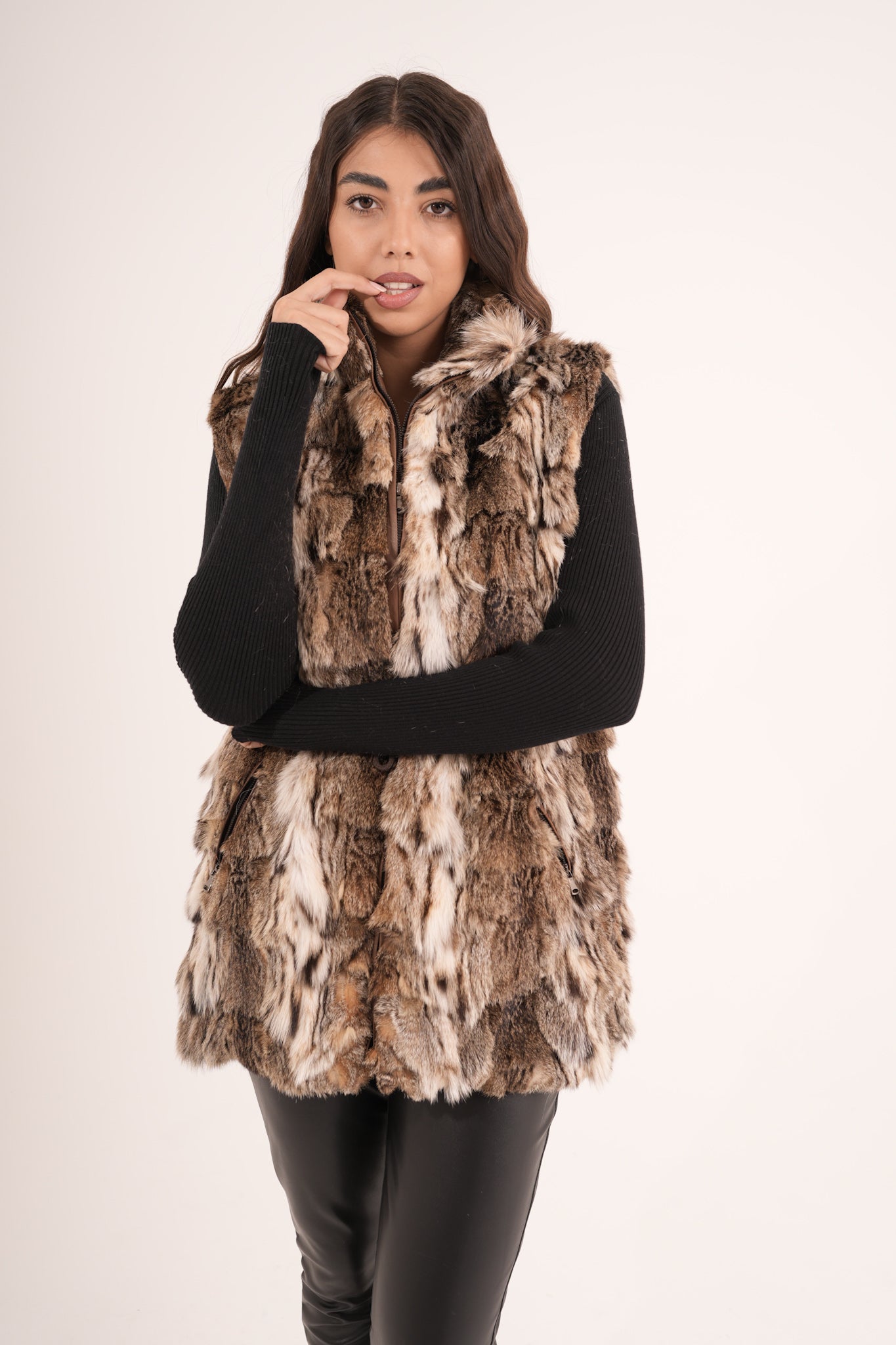 Gilet in lince
