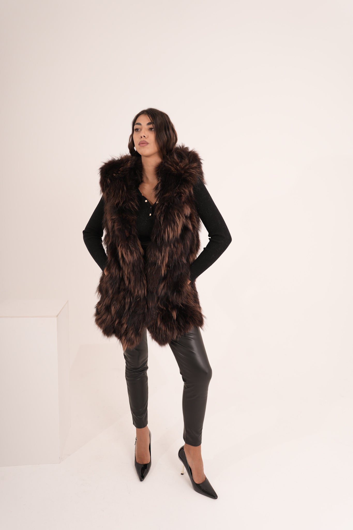 Gilet in volpe Brown mood
