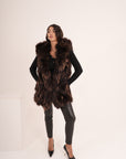 Gilet in volpe Brown mood