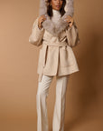 CUVE’ Luxury COAT wool & CASHMERE