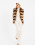 Gilet volpe iris