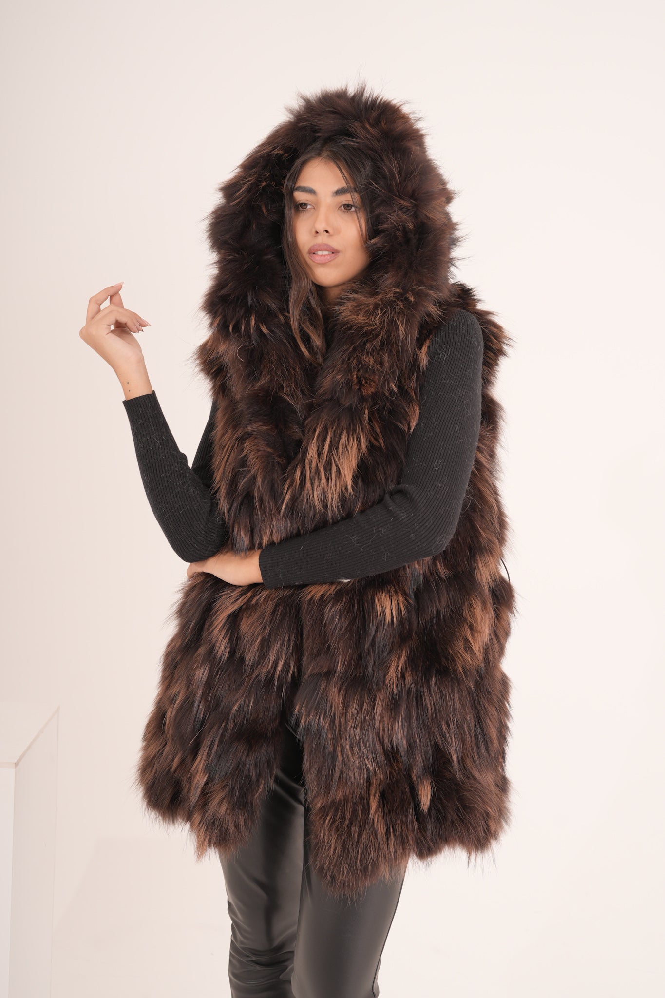 Gilet in volpe Brown mood