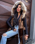 Gilet in visone Cris