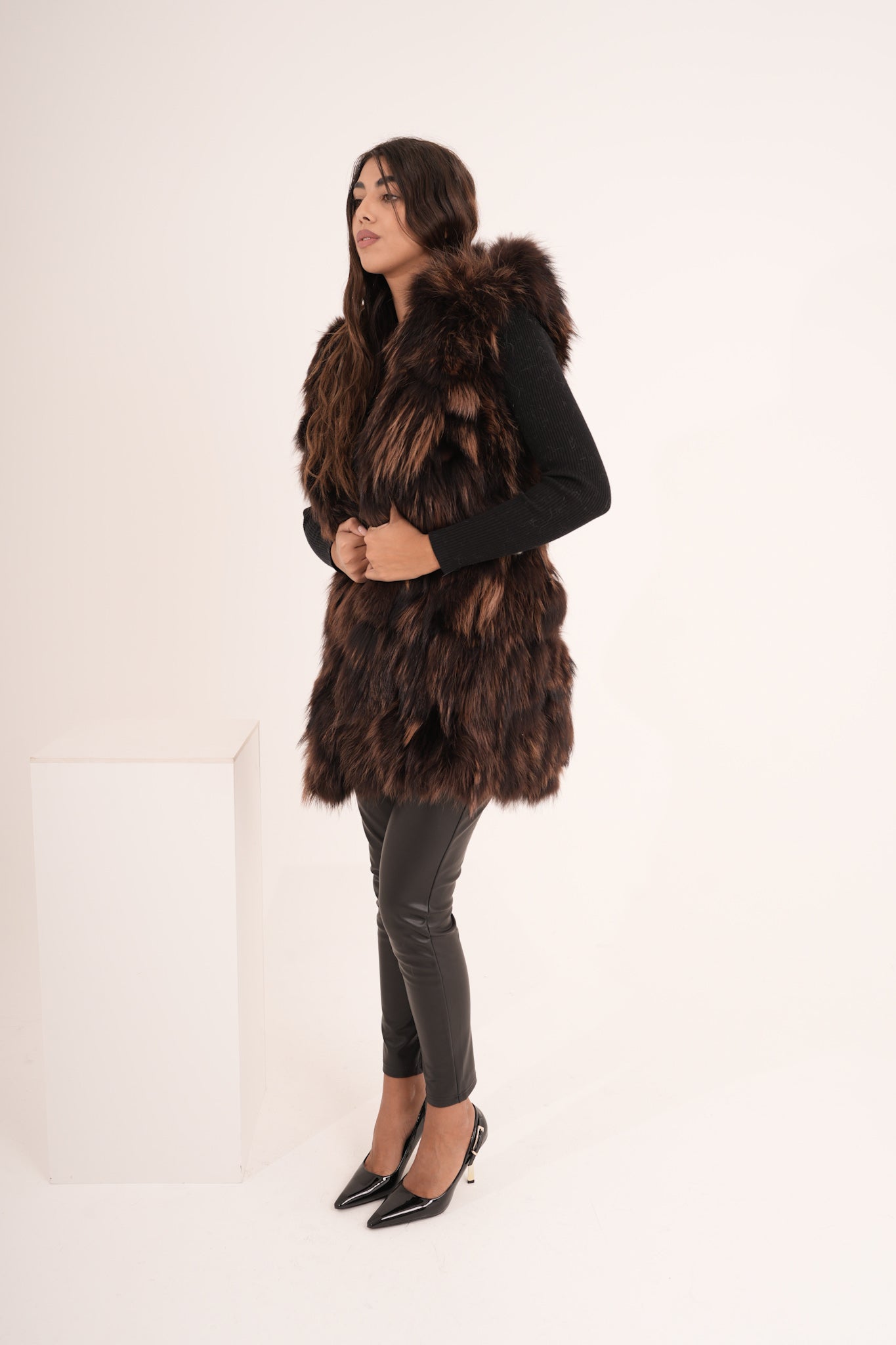 Gilet in volpe Brown mood