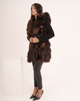 Gilet in volpe Brown mood