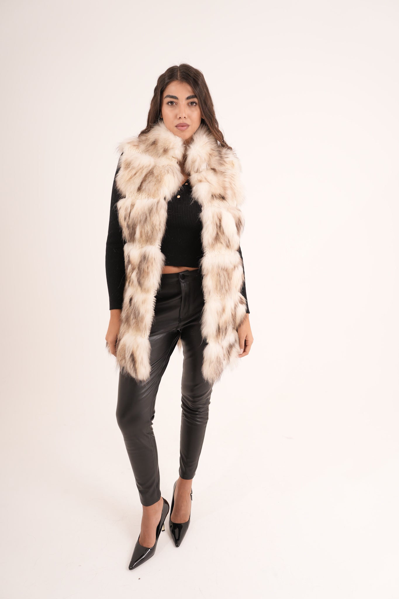 Gilet in volpe dinasty