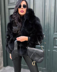 Black drama fox luxury