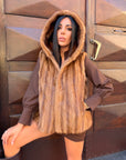 Gilet in visone damien