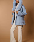 CUVE’ Luxury COAT wool & cashmere