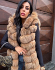Gilet in volpe SONNY