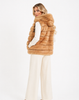 Gilet visone Tiziana